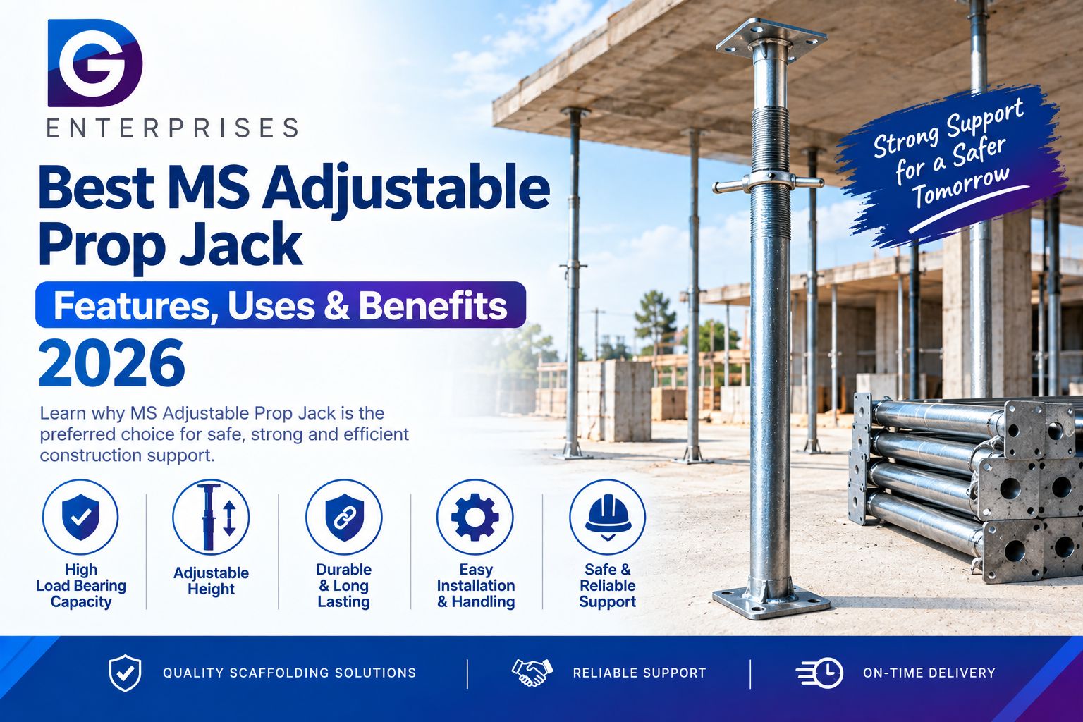 Best MS Adjustable Prop Jack Features, Uses & Benefits 2026